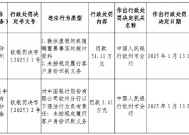 中国银行钦州分行被罚51.11万元：提供虚假的或隐瞒重要事实的统计资料 未按规定履行客户身份识别义务