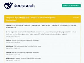 爆火后，DeepSeek突遭大规模恶意攻击