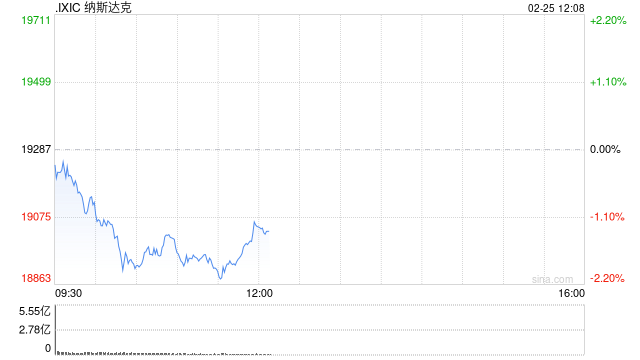 午盘：美股走低科技股领跌 特斯拉一度跌逾9%